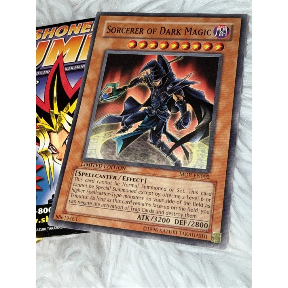 Yu-Gi-Oh Sorcerer of Dark Magic MOV-EN002 Limited Edition Movie Promo Super Rare